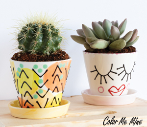 Red Deer Cute Planters
