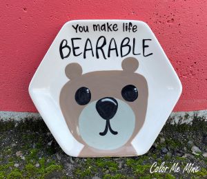 Red Deer Bearable Plate