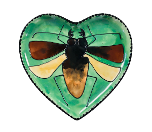 Red Deer Titan Beetle Plate