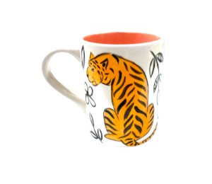 Red Deer Tiger Mug
