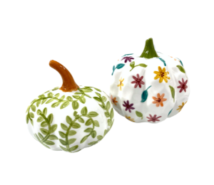 Red Deer Fall Floral Gourds