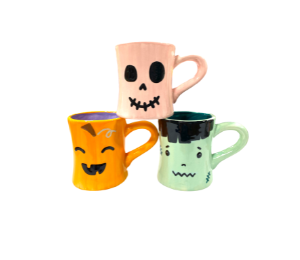 Red Deer Halloween Mini Mugs