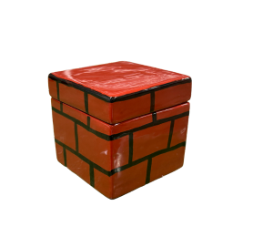 Red Deer Brick Block Box