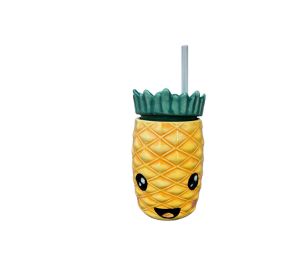 Red Deer Cartoon Pineapple Cup