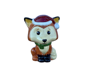 Red Deer Winter Fox