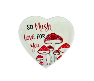 Red Deer Mush Love Plate