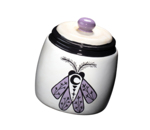 Red Deer Celestial Moth Jar