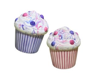 Red Deer Shaving Cream Cupcakes