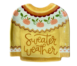 Red Deer Sweater Weather Plate