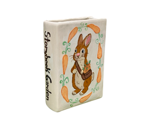 Red Deer Storybook Vase